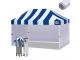 Stripe Bue/White