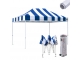 Stripe Blue/White