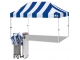 Stripe Blue / White